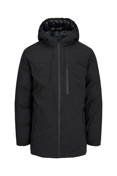 Jack&Jones 12243225 JCOPAYNE Erkek PARKA Siyah