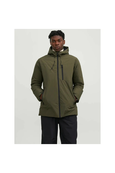 Jack&Jones 12243225 JCOPAYNE Erkek PARKA Haki yeşil