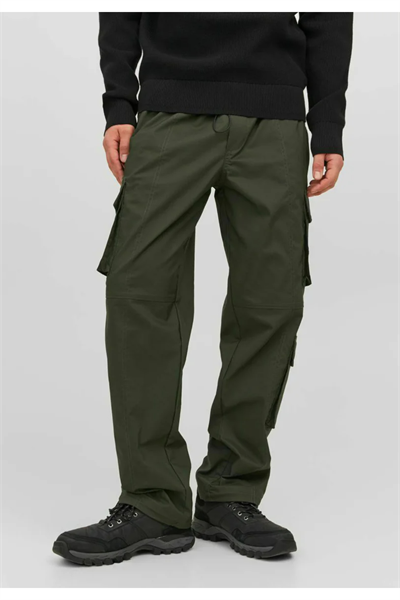 Jack&Jones 12245086 JPSTBILL JJVIRGO Erkek CARGO Pantolon Haki yeşil