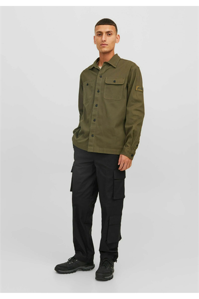 Jack&Jones 12245086 JPSTBILL JJVIRGO Erkek CARGO Pantolon Siyah