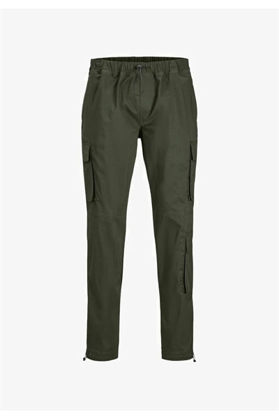 Jack&Jones 12245086 JPSTBILL JJVIRGO Erkek CARGO Pantolon Haki yeşil