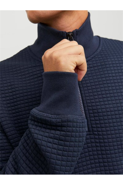 Jack&Jones 12245404 JCOBLACK Erkek Sweat Lacivert