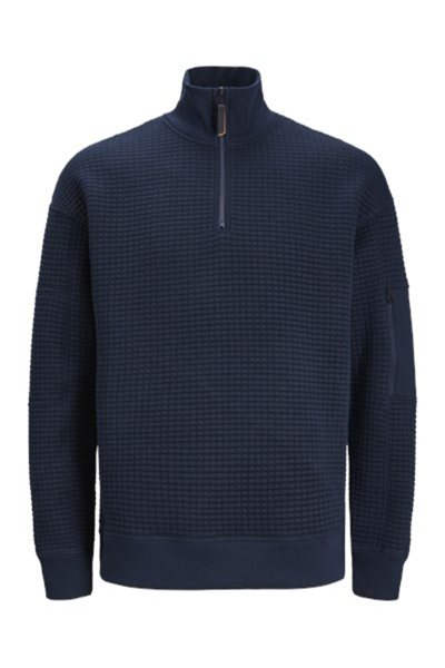 Jack&Jones 12245404 JCOBLACK Erkek Sweat Lacivert