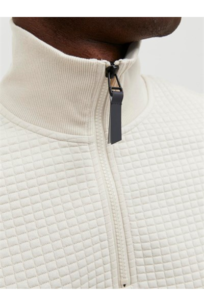 Jack&Jones 12245404 JCOBLACK Erkek Sweat bej