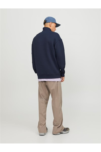 Jack&Jones 12245404 JCOBLACK Erkek Sweat Lacivert