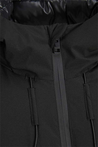 Jack&Jones 12256884 JJPAYNE PARKA JACKET Erkek Uzun Mont Siyah