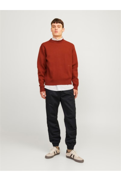 Jack&Jones 12258324 JPSTKANE JJROUPE JOGGER Erkek Cargo Pantolon Siyah