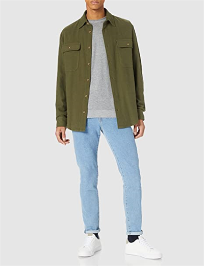 Jack&Jones JPRBale Knit Crew 12142640 Erkek Gri Kazak Gri