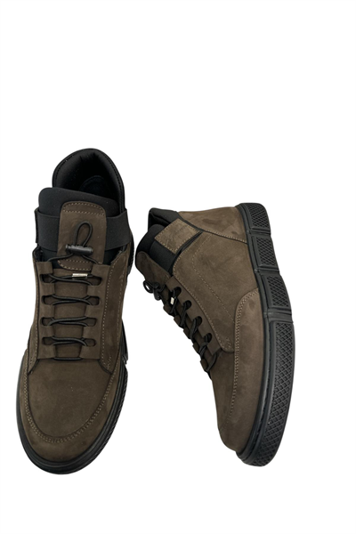 James Franco 19 05 80M 5170 Hakkiki Deri Klasik Bot Kahverengi