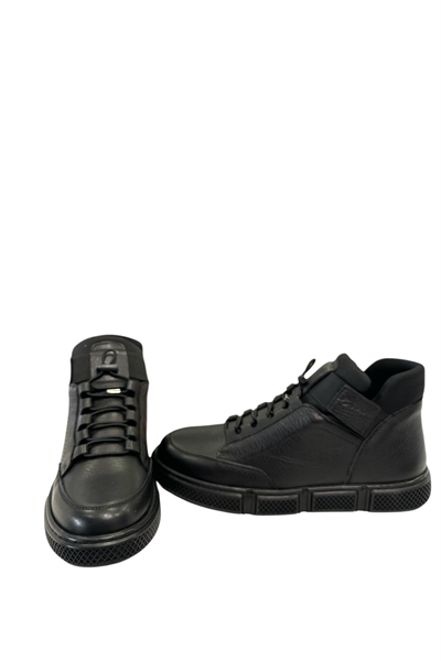 James Franco 19 05 80M 5170 Hakkiki Deri Klasik Bot Siyah