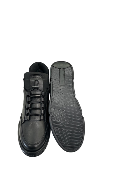 James Franco 19 05 80M 5170 Hakkiki Deri Klasik Bot Siyah