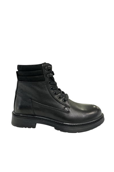 James Franco 2105188 M 510 Siyah Hakiki Deri Erkek Bot Siyah