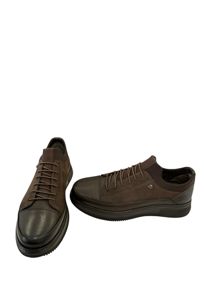 James Franco 24 04 80M 1502 Hakkiki Deri Klasik Ayakkabı Kahverengi