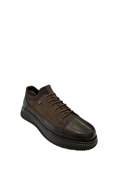 James Franco 24 04 80M 1502 Hakkiki Deri Klasik Ayakkabı Kahverengi