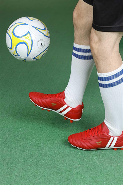 Jump 13256 Çim Halı Saha Futbol Ayakkabısı Kırmızı Beyaz