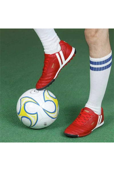 Jump 13258 Kırmızı Halı Saha Krampon Futbol Ayakkabısı Kırmızı