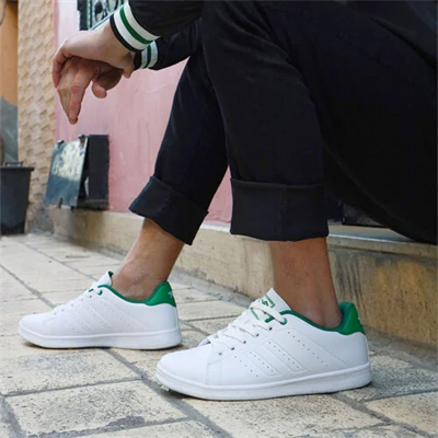 Jump 15307-A Beyaz Yeşil Erkek Sneaker Günlük Spor Ayakkabı Beyaz Yeşil