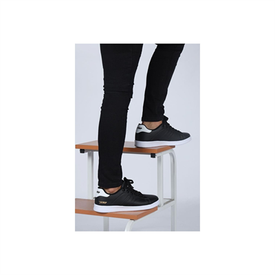 Jump 15307-C Siyah Erkek Sneaker Günlük Spor Ayakkabı Siyah Beyaz