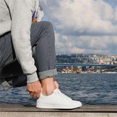 Jump 15307-E Beyaz Erkek Sneaker Günlük Spor Ayakkabı Beyaz