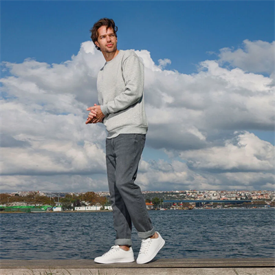 Jump 15307-E Beyaz Erkek Sneaker Günlük Spor Ayakkabı Beyaz