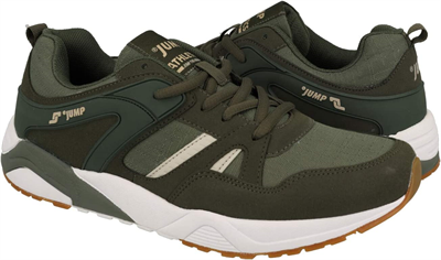 Jump 17660-D  Erkek Sneaker Günlük Spor Ayakkabı yeşil