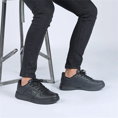 Jump 22233-C Siyah  Erkek Sneaker Günlük Spor Ayakkabı Siyah