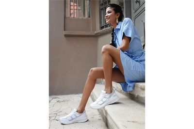 Jump 27366 A-Full White Kadın Yürüyüş Ayakkabısı Beyaz