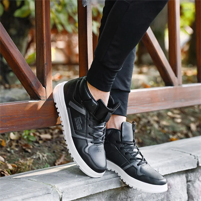 Jump 27430 - JA127430121CT Siyah-Beyaz  Erkek Sneaker Günlük Spor Ayakkabı Siyah Beyaz