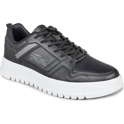 Jump 27431-C  Erkek Sneaker Günlük Spor Ayakkabı Siyah