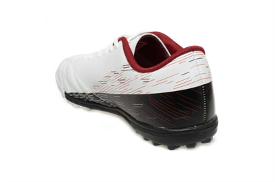 Jump 28004/D-White Black Red Erkek Halı Saha Beyaz