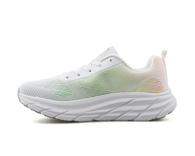 Jump 28052 A-White Yellow Mint Kadın Yürüyüş Ayakkabısı Beyaz Yeşil