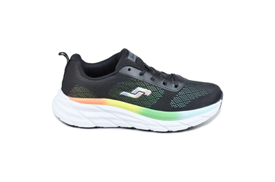 Jump 28052 E-Black White Kadın Yürüyüş Ayakkabısı Siyah