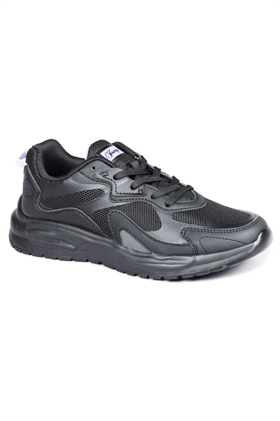 Jump 28099 C-BLACK/LILAC Kadın Yürüyüş Ayakkabısı Siyah Beyaz