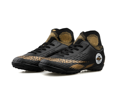 Jump 28366/D Siyah Gold Halı Saha Erkek  Halı Saha Ayakkabısı Siyah Sarı
