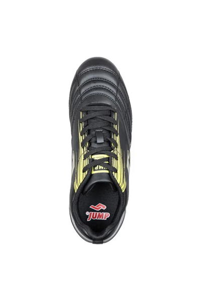 Jump 28593 Halı - Çim Saha Krampon Futbol Ayakkabısı Siyah Sarı
