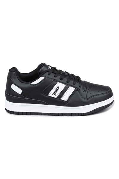 Jump 28709 Kadın Sneaker Günlük Spor Ayakkabı Siyah Beyaz