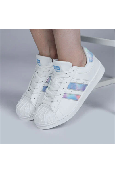 Jump 28787 Beyaz Kadın Sneaker Günlük Spor Ayakkabı Beyaz