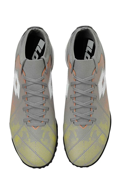 Lotto 101502837 CROSS TF 4FX Erkek Halısaha Krampon Gri Turuncu