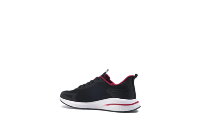 Lotto Union 3FX / 101328779 Siyah-Kırmızı Unisex Yürüyüş Ayakkabısı Siyah Kırmızı