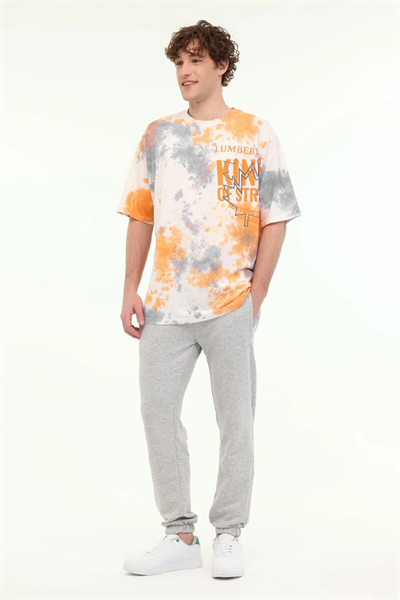 Lumberjack 101939594 MB ROS 22HS111 5FX Erkek Alt Eşofman Gri