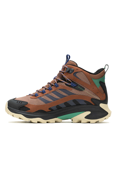 Merrell J037509 MOAB SPEED 2 MID GTX Erkek Outdoor Yürüyüş Botu Kahve siyah