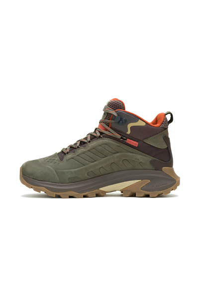 Merrell J037781 MOAB SPEED 2 LTR MID WP Erkek Outdoor Bot yeşil