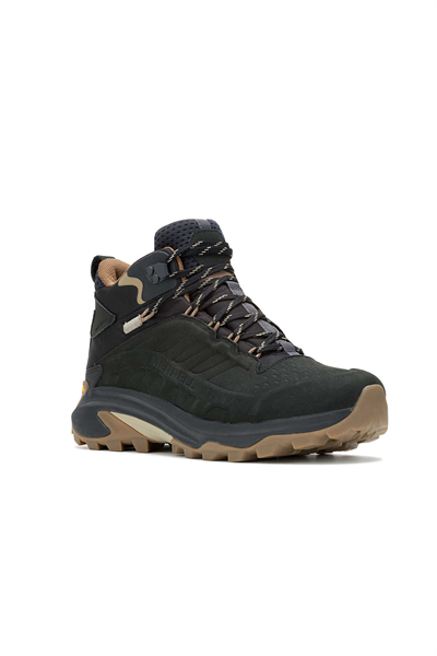 Merrell J038218 MOAB SPEED 2 LTR MID WP Kadın Outdoor Yürüyüş botu Haki yeşil