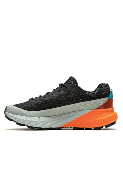 MERRELL J068110 AGILITY PEAK 5 Kadın Spor Ayakkabısı Gri Turuncu