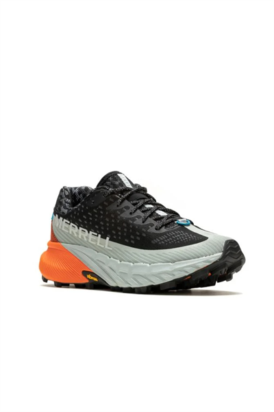 MERRELL J068110 AGILITY PEAK 5 Kadın Spor Ayakkabısı Gri Turuncu