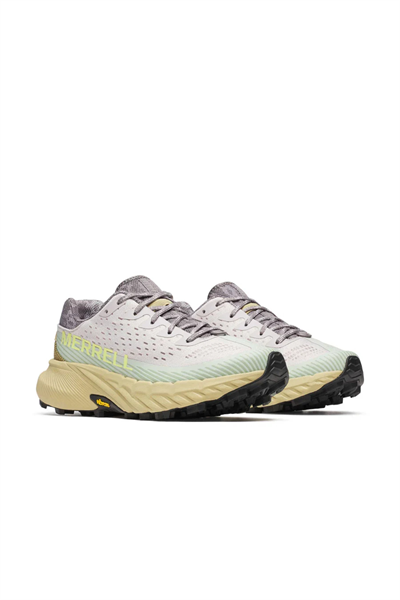 Merrell J068382 AGILITY PEAK 5 Kadın Yürüyüş Ayakkabısı Beyaz Yeşil