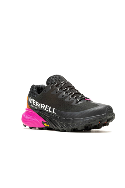 Merrell J500450 AGILITY PEAK 5 GTX Kadın Spor Ayakkabısı Siyah Turuncu