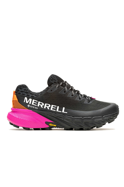 Merrell J500450 AGILITY PEAK 5 GTX Kadın Spor Ayakkabısı Siyah Turuncu