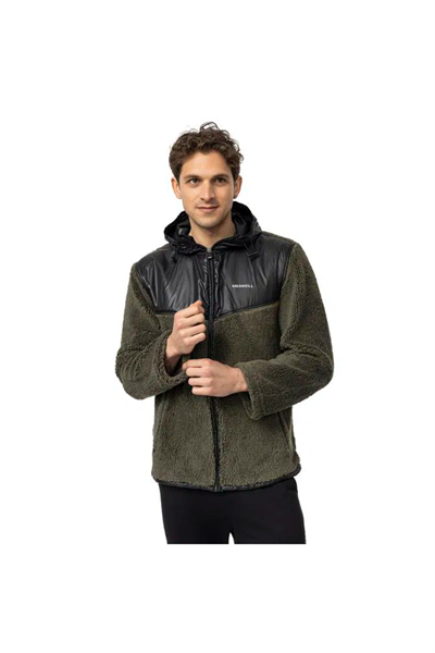 Merrell M25JOBM DUSTY OLIVE Erkek Polar Ceket Haki yeşil