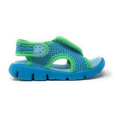 Nike 344636 300 Çocuk Spor Sandalet Mavi yeşil